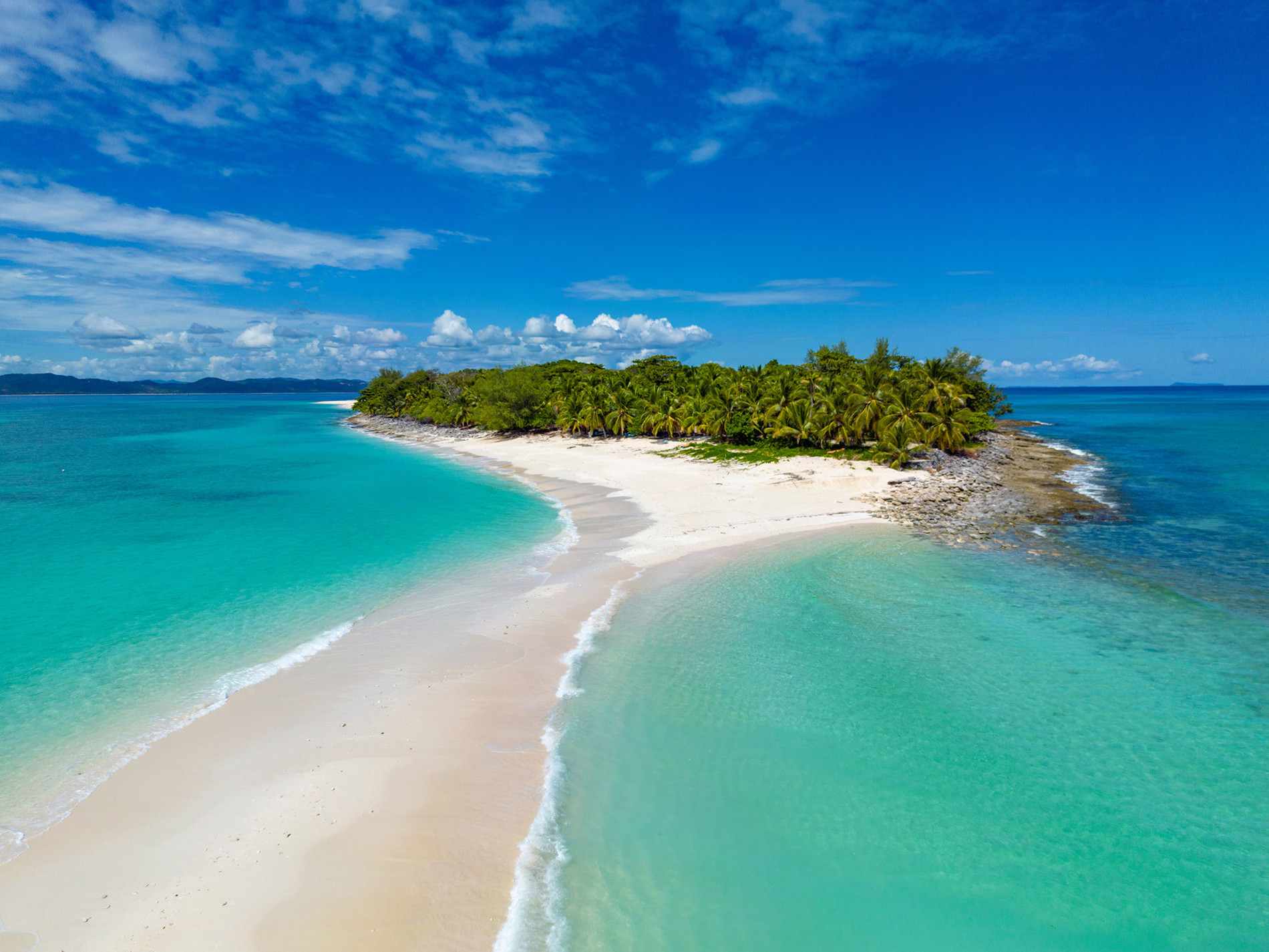 Playa de Nosy Be en Madagascar