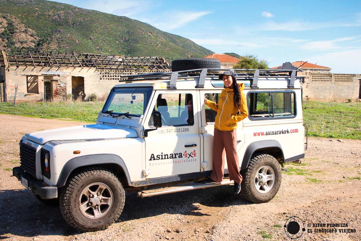 Excursión en 4x4 por la isla de Asinara