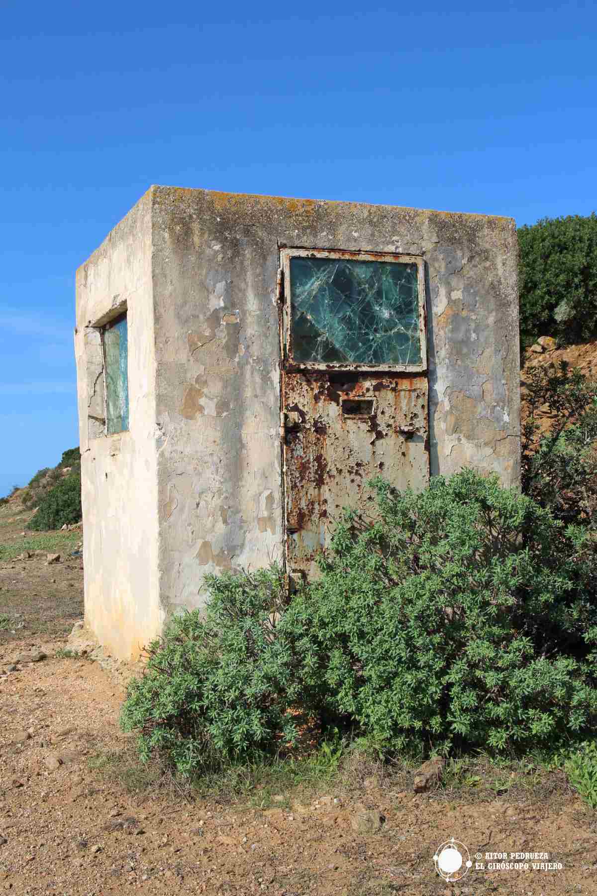 Puesto de vigilancia y control en la isla de Asinara