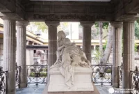 Tumba de Juan de la Granja, el vasco que introdujo el telégrafo en México