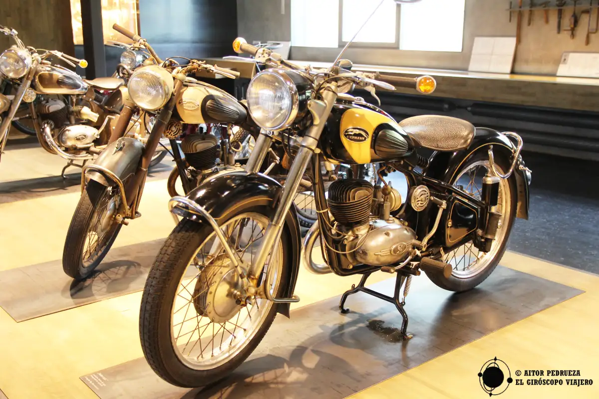 Moto Express en el museo de Maybach