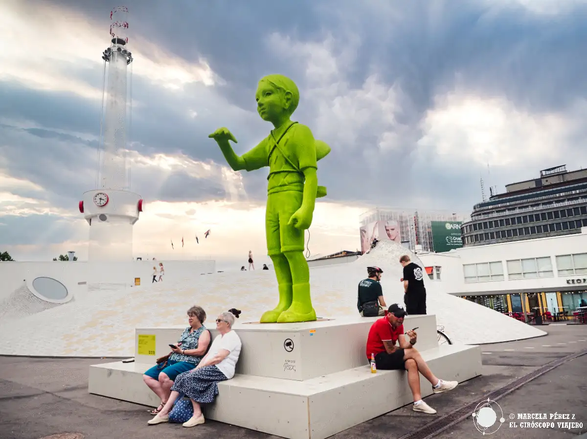 Hablar de Finlandia es hablar de arte y cultura. Centro de Helsinki