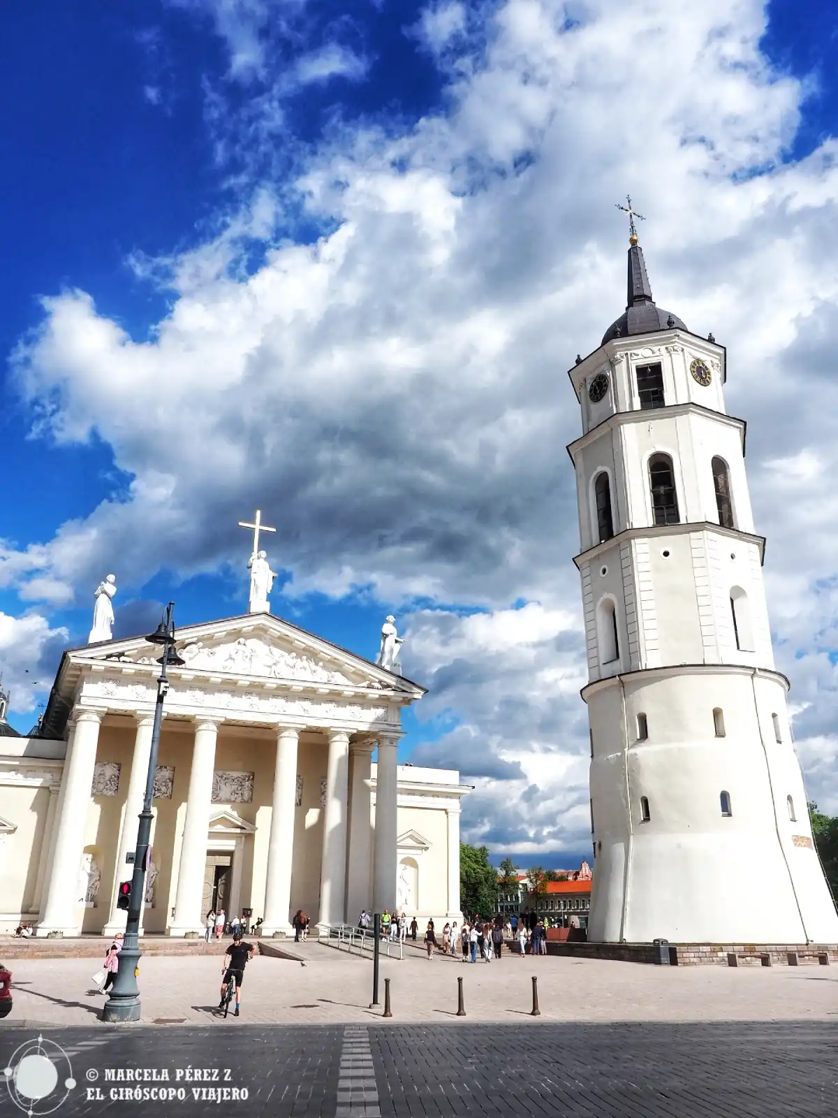 Catedral de Vilnius, capital de Lituania.