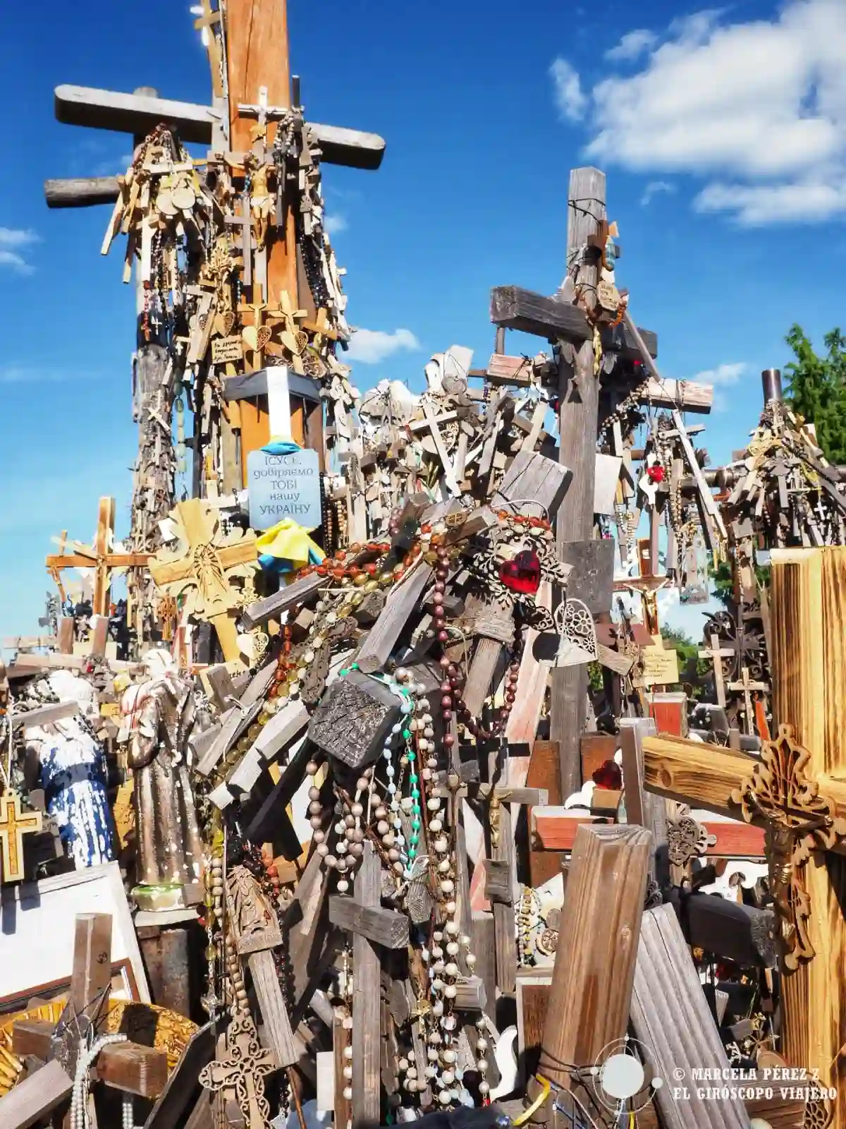 Colina de las Cruces en Lituania