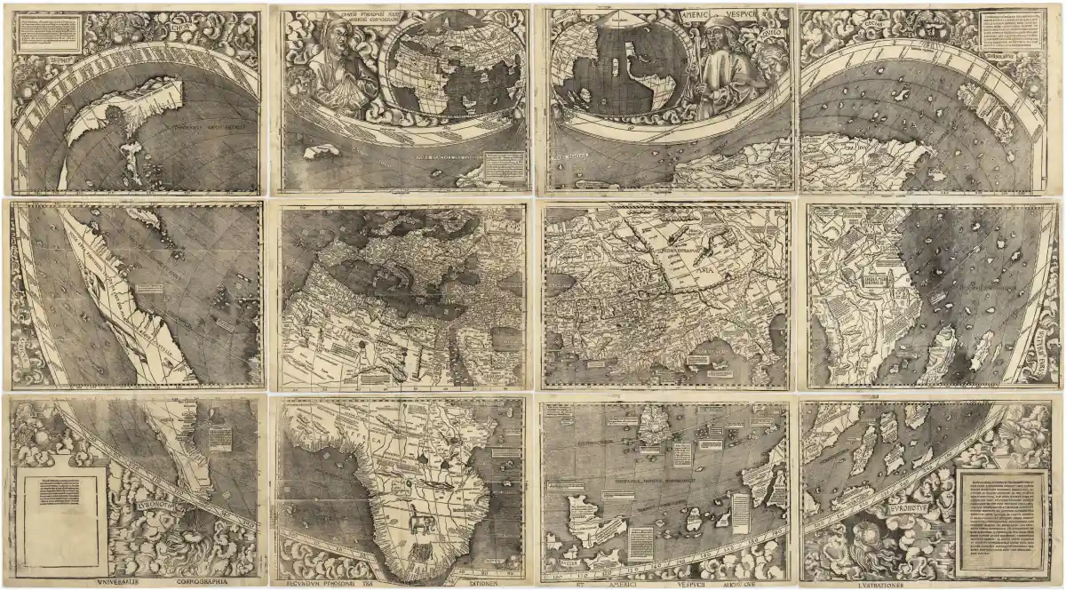 Mapa «Universalis Cosmographia»