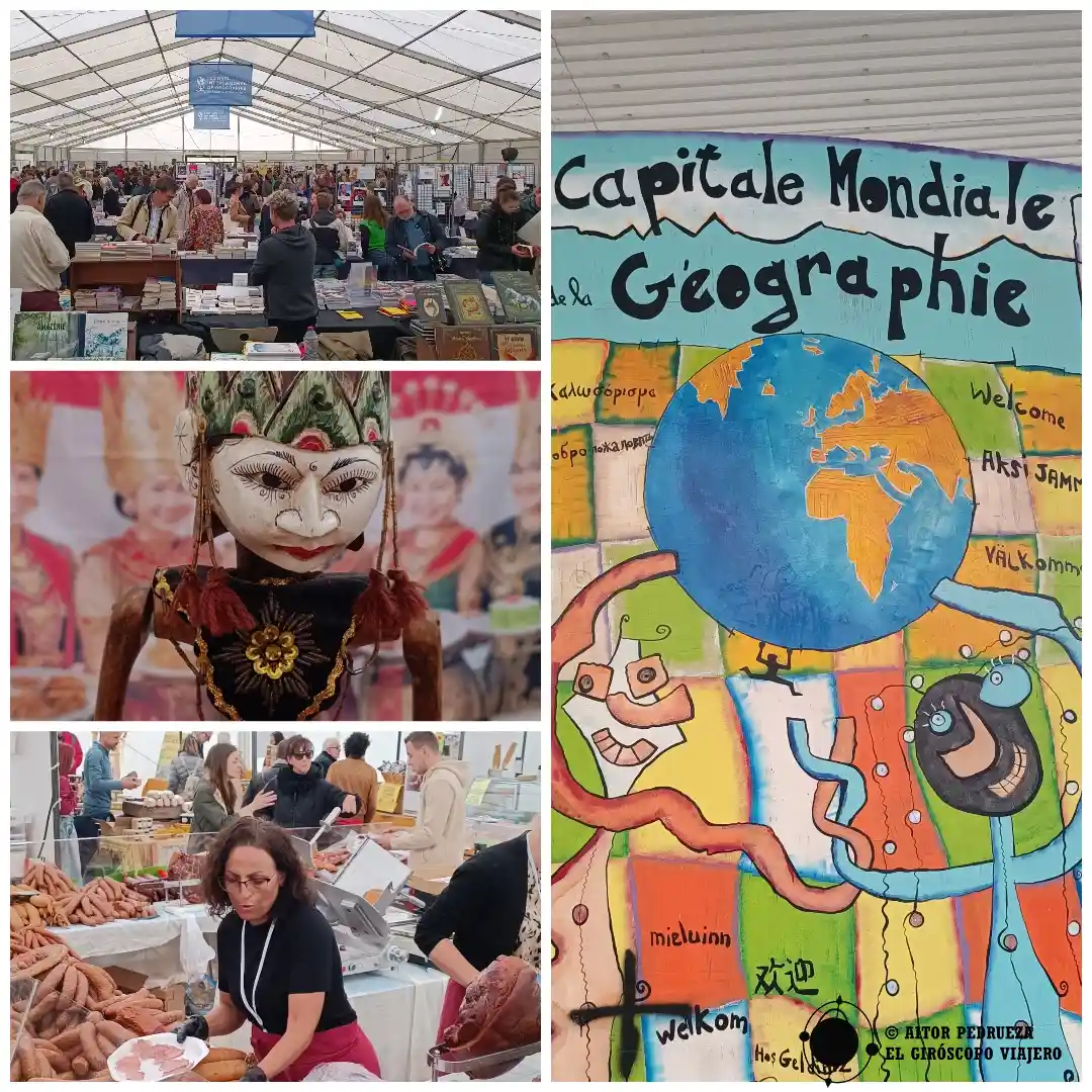 El festival anual de la Geografía en Saint Dié