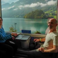 El tren panorámico Lucerna-Interlaken Express, Suiza