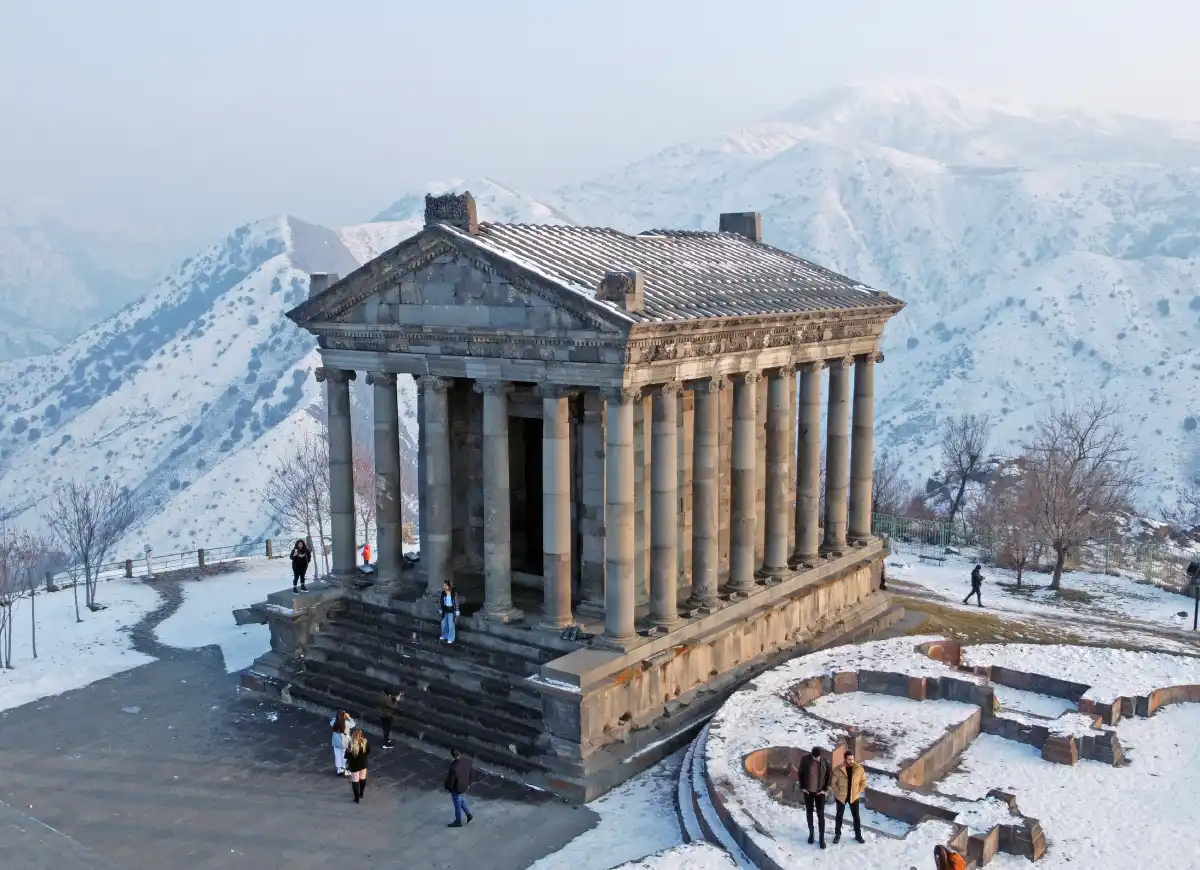 Templo de Garni en Armenia