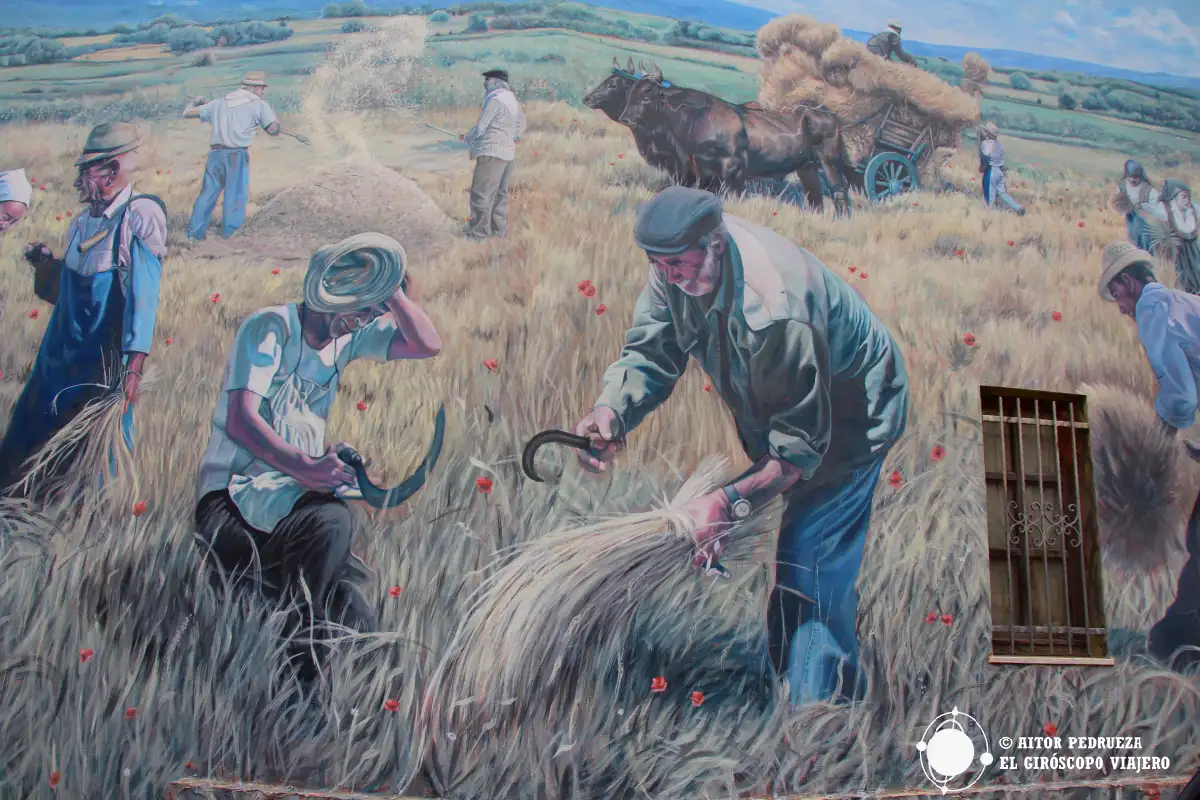 Mural en San Nicoló d'Arcidano