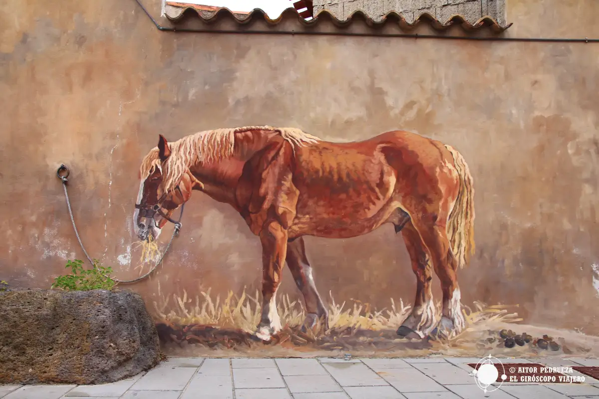 Mural en San Nicoló d'Arcidano