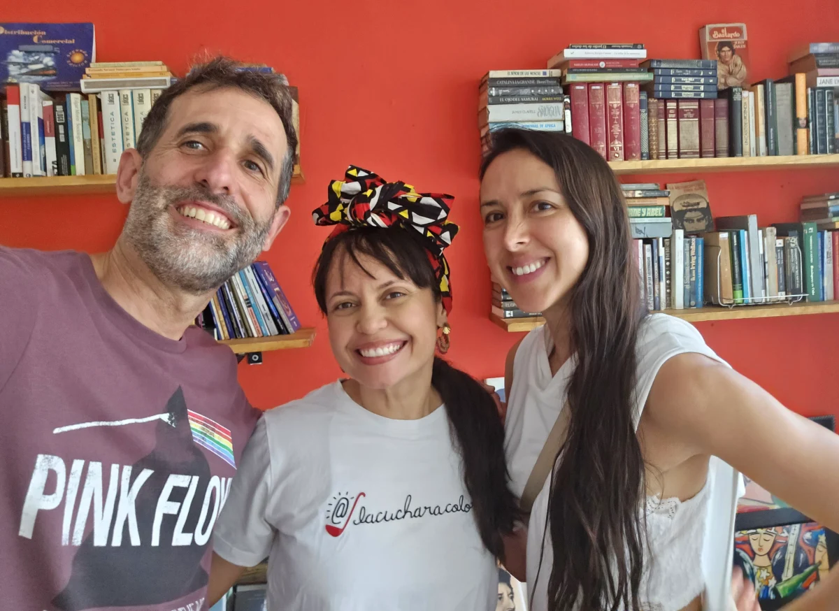 Diana, nuestra anfitriona en la Casa Colorá