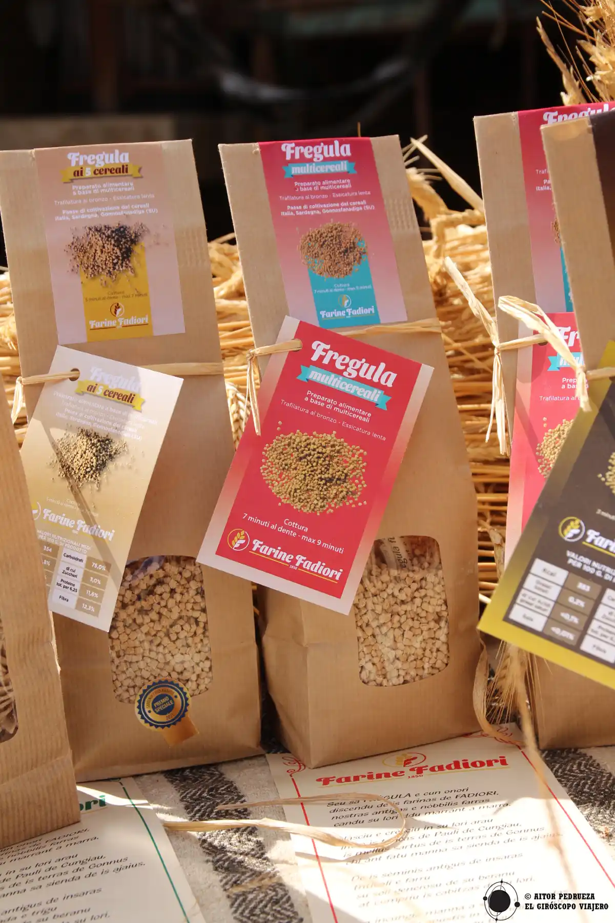 Fregula de Cerdeña de Harinas Fadiori