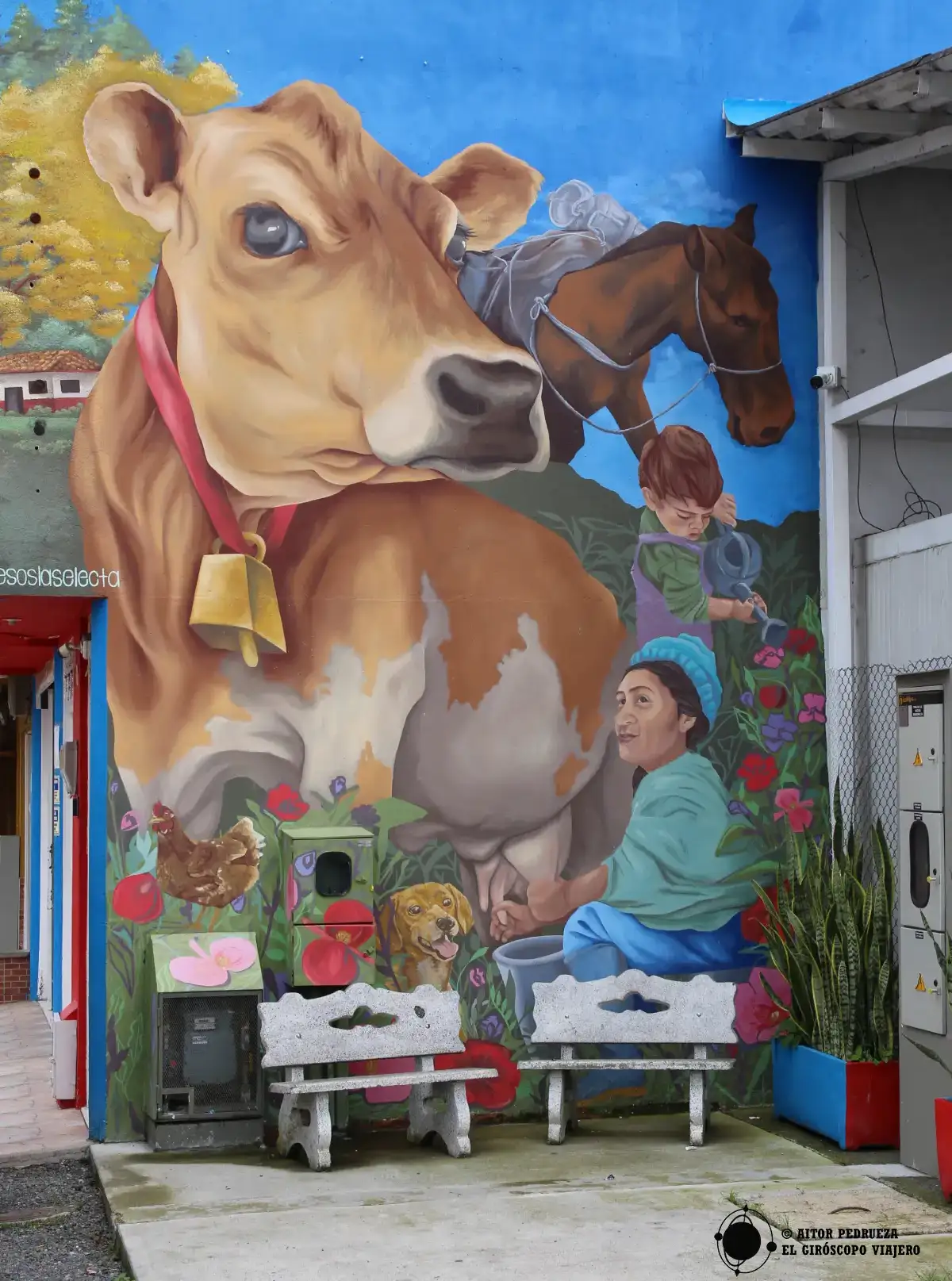 Mural en Santa Rosa de Cabal