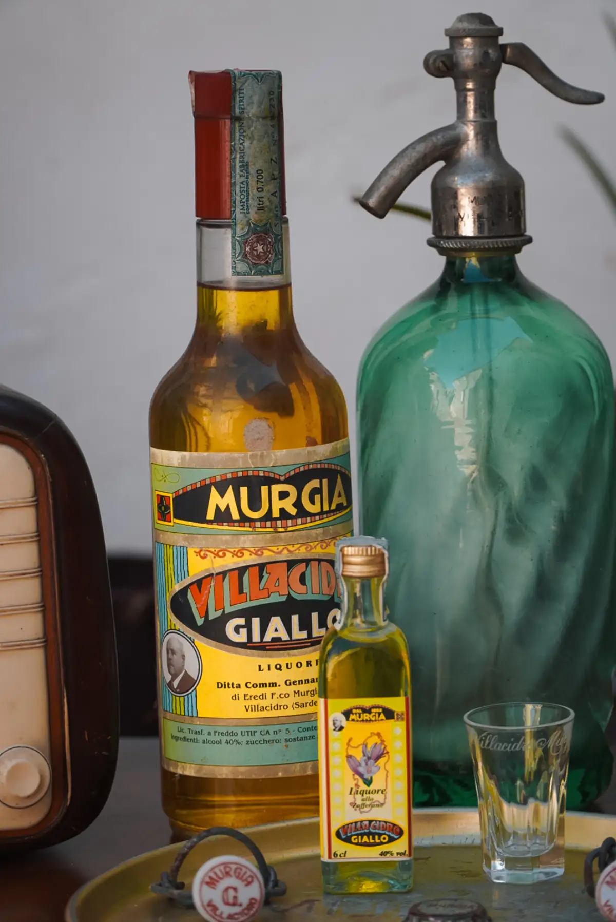 Licor Villacidro Giallo de Murgia