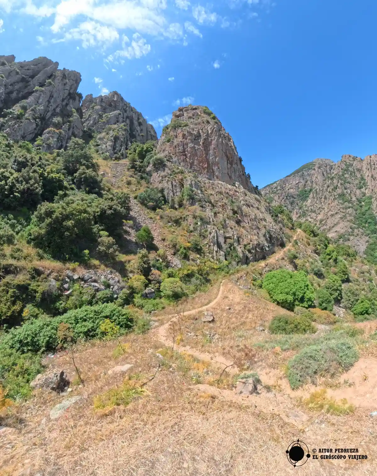 Trekking por las colinas del Linas