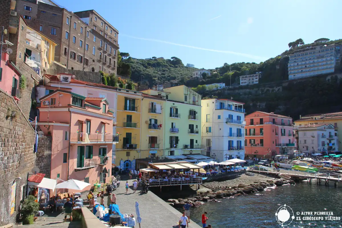 Marina Grande en Sorrento