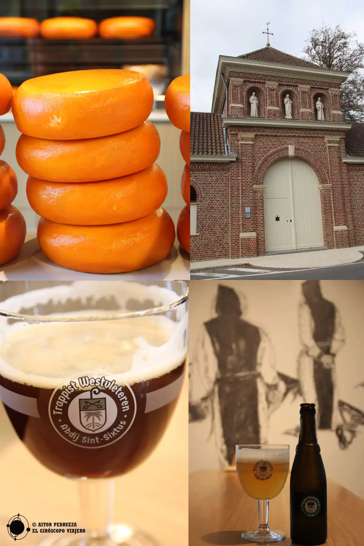 Disfrutando de las cervezas de Westvleteren en In de Vrede