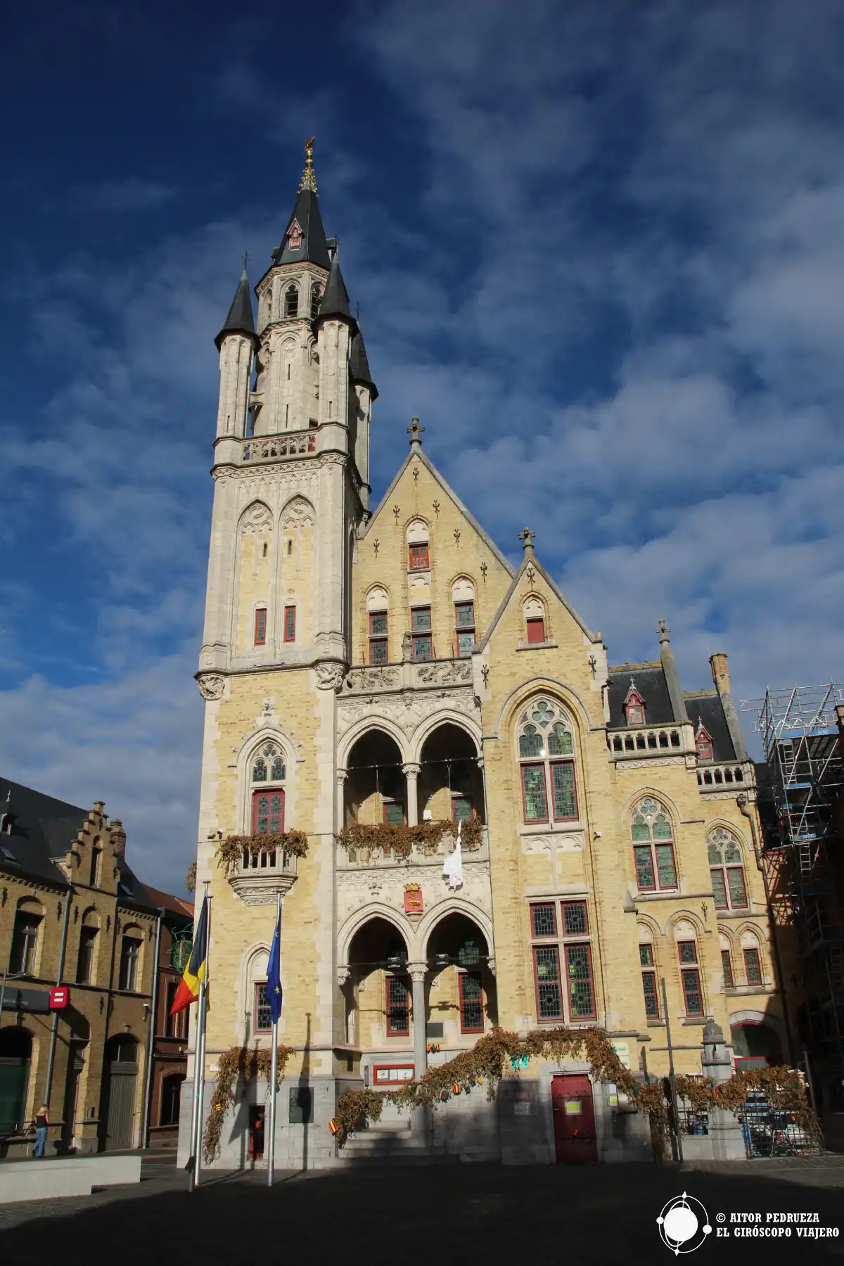 El Stadhuis (Ayuntamiento) de Poperinge
