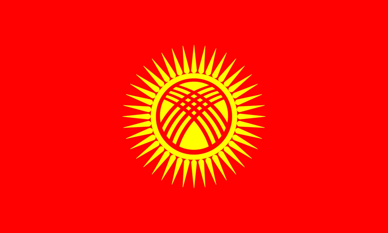 Bandera de Kirguistán