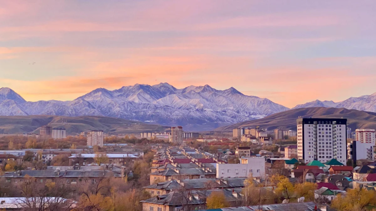 Bishkek, capital de Kirguistán
