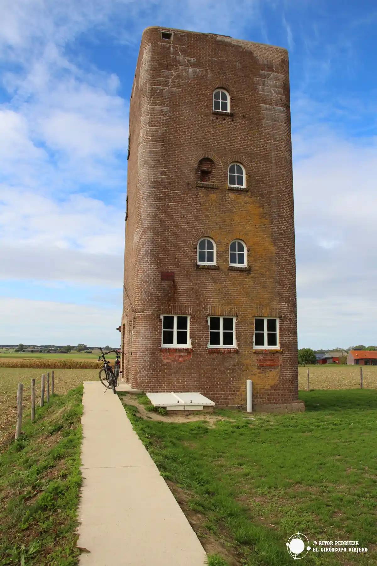 La Torre Alemana a las afueras de Poperinge