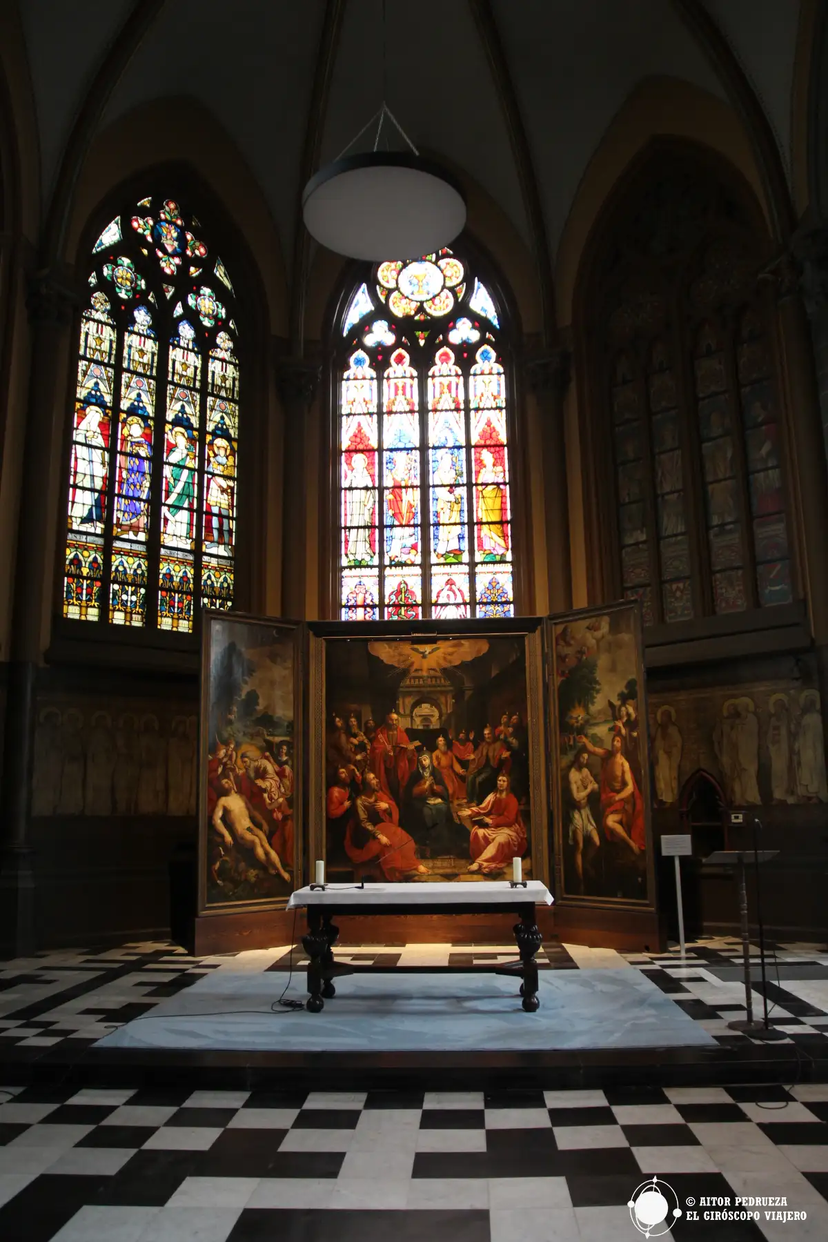 Interior de la iglesia Sint-Maartenskerk