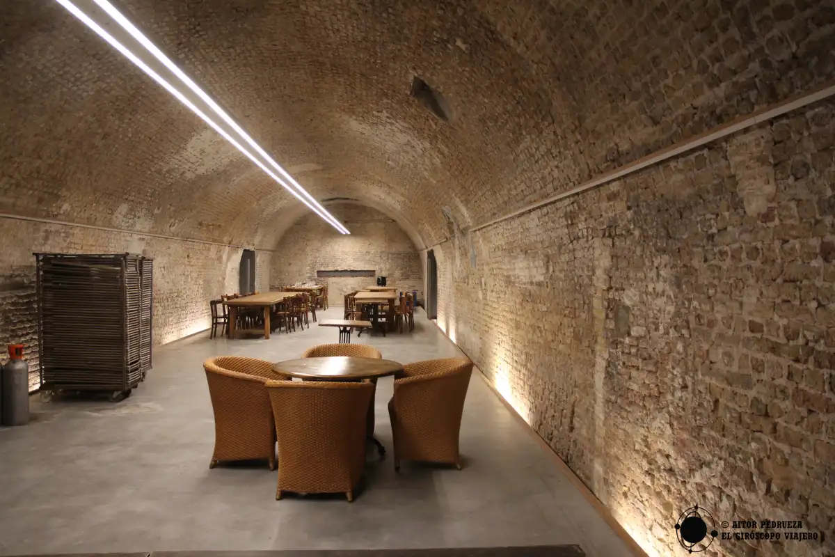Interior de la casamata de Ypres