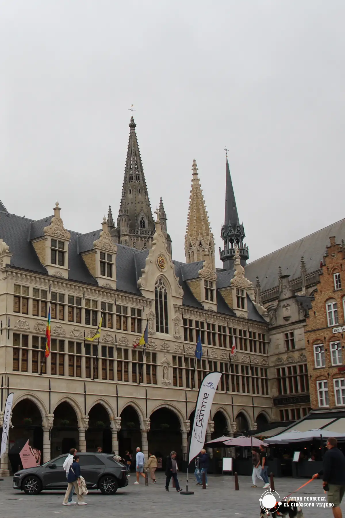 Nieuwerck en el centro de Ypres